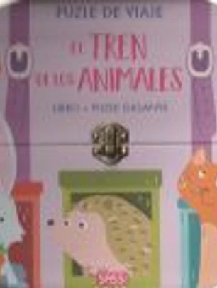 El tren de los animales. Puzle de viaje. Con puzzle Edic. ilustrado (Español)