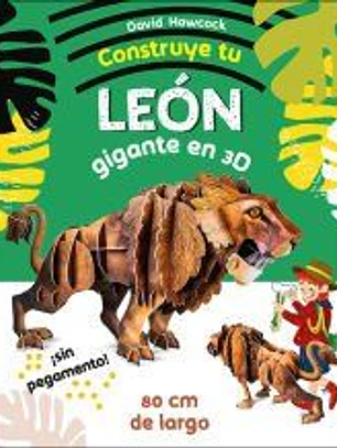 Construye tu león gigante en 3D