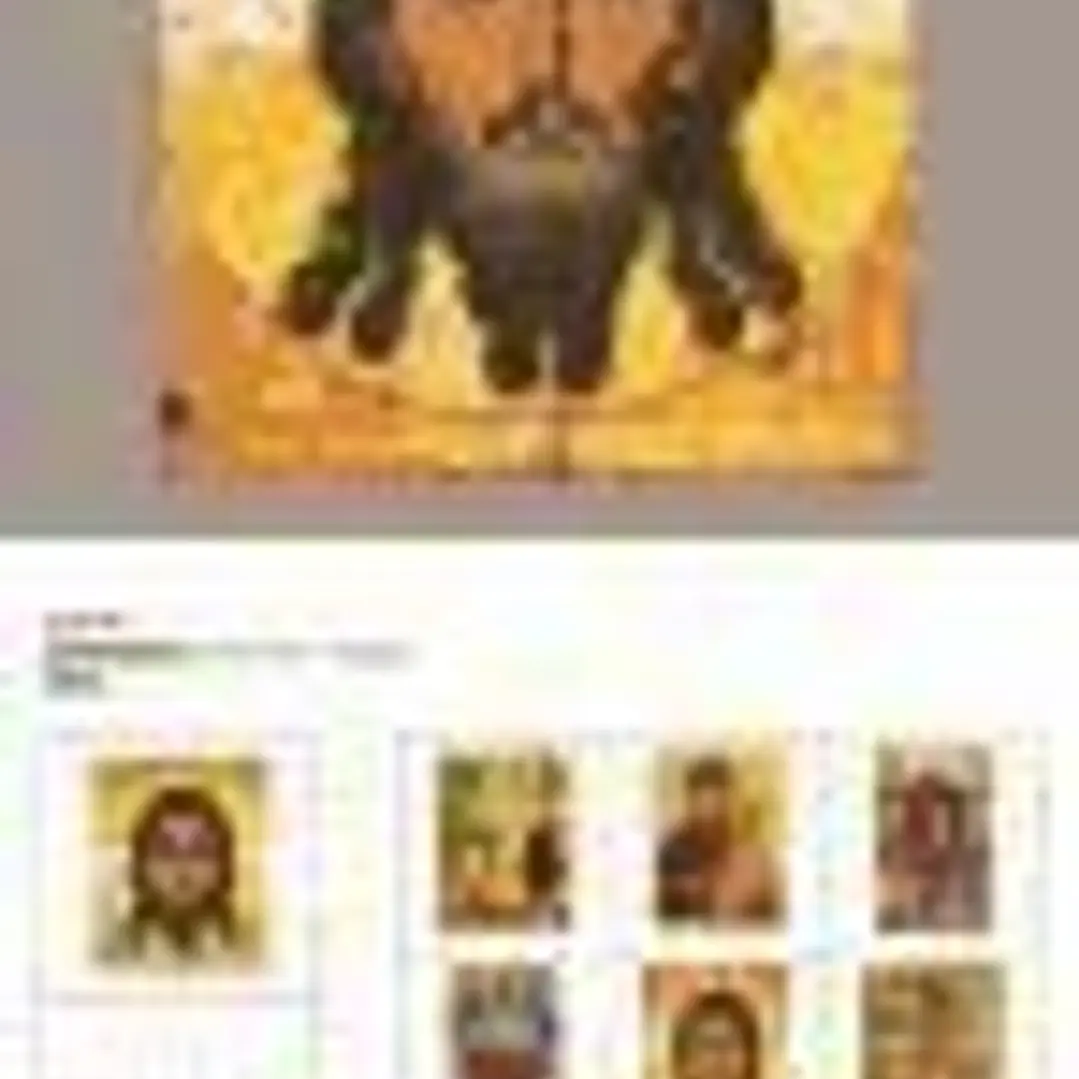 Calendario 2013. Iconos 1