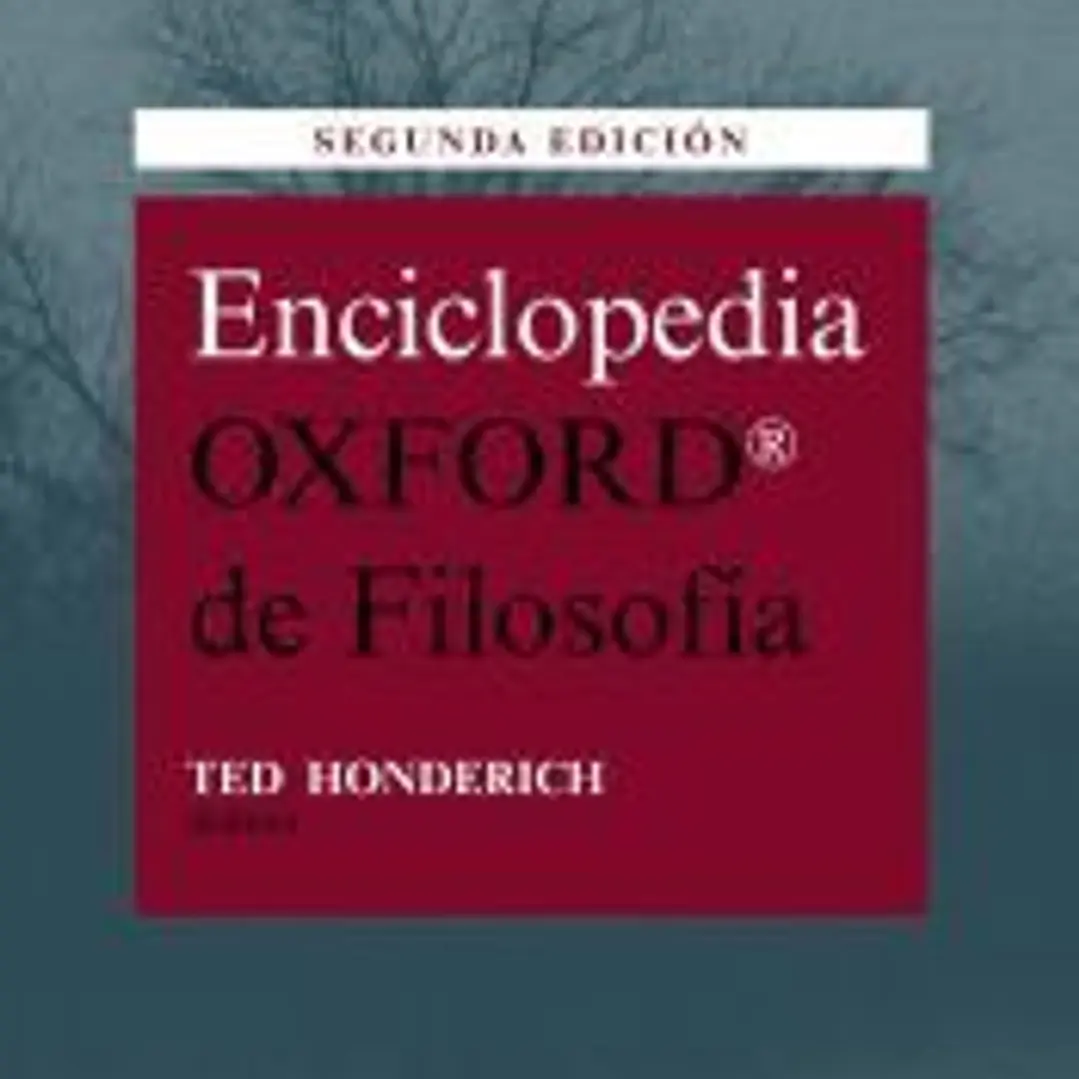 Enciclopedia Oxford de Filosofía 1