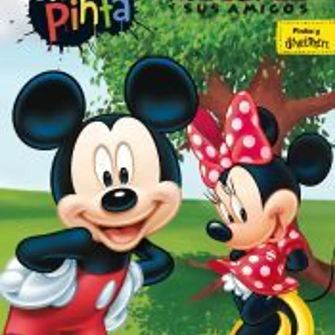 Mickey y sus amigos. Pinta Pinta: Libro para colorear 1