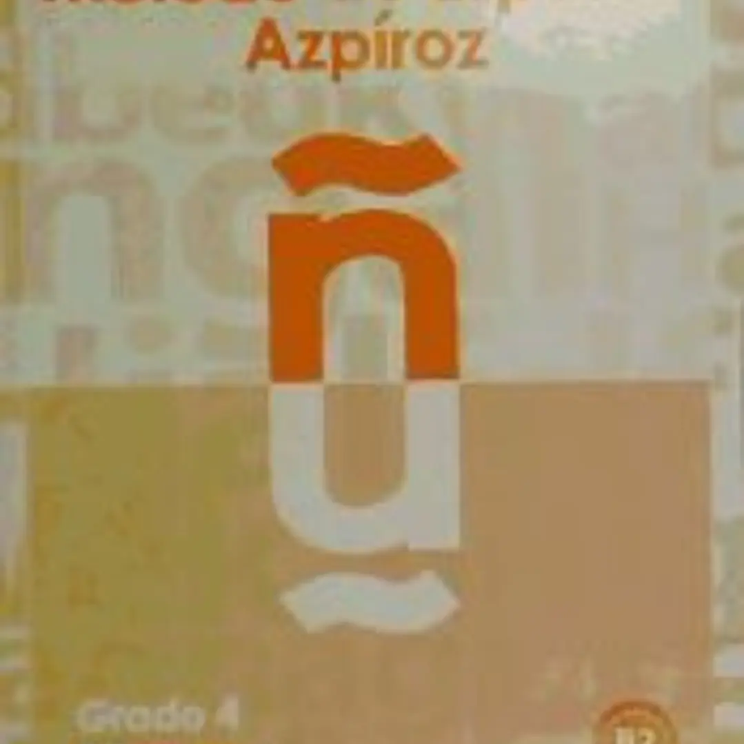 Método de español Azpíroz, grado 4 1