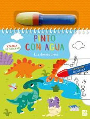 PINTO CON AGUA-LOS DINOSAURIOS