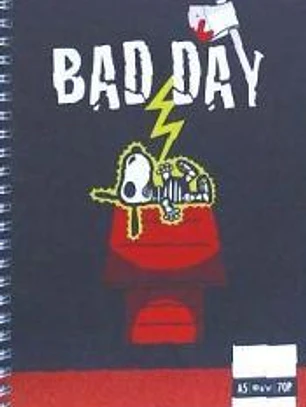 BAD DAY CUADERNO (A5 ESPIRAL)