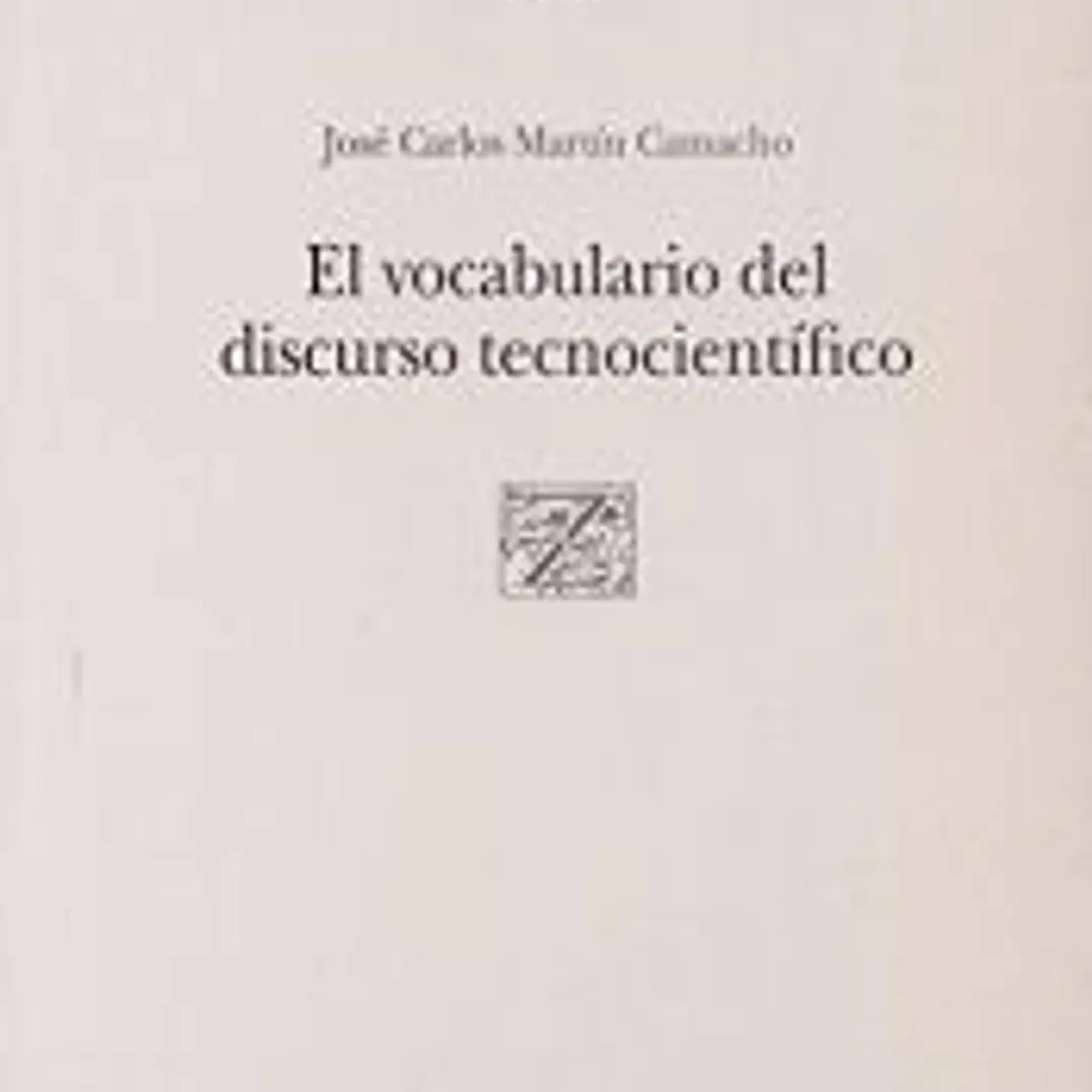 El vocabulario del discurso tecnocientífico (Z cuadrado) 81 1