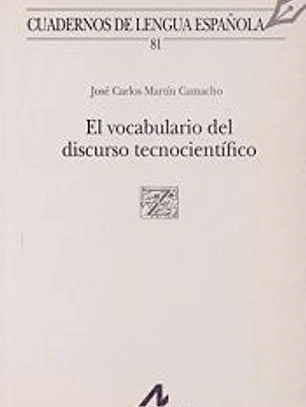 El vocabulario del discurso tecnocientífico (Z cuadrado) 81