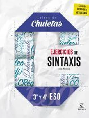 Ejercicios de Sintáxis 3º y 4º para la ESO