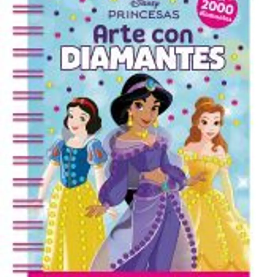 Princesas. Arte con diamantes 1
