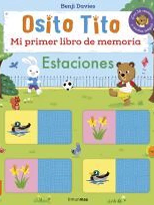 Osito Tito. Mi primer libro de memoria. Estaciones