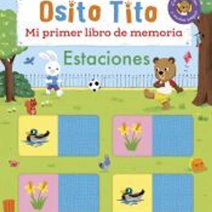 Osito Tito. Mi primer libro de memoria. Estaciones 1