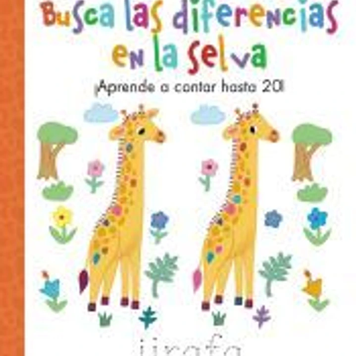 Mi primer Busca las diferencias en la selva 1