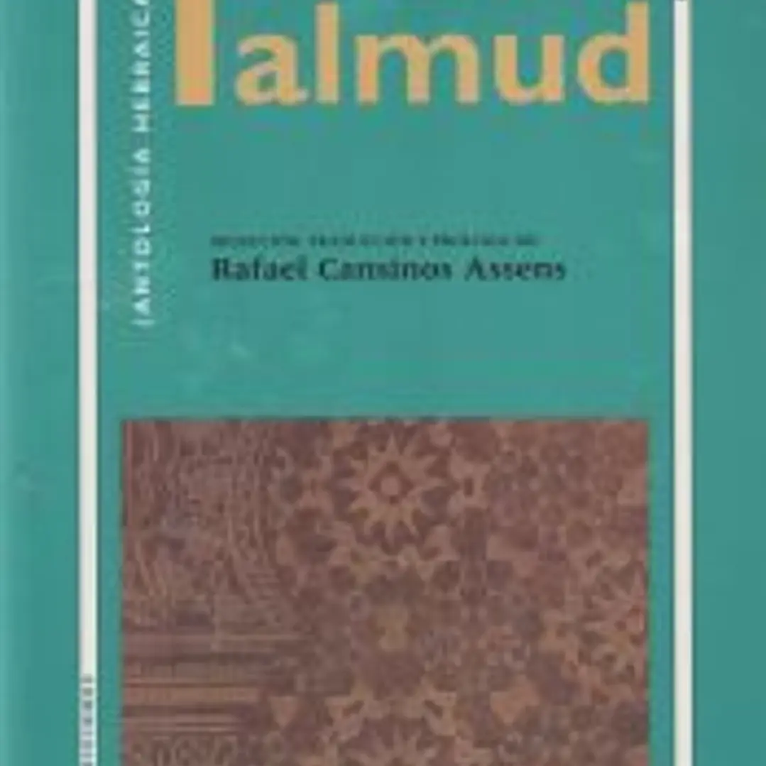 Bellezas del Talmud (Antología Hebraica) 1