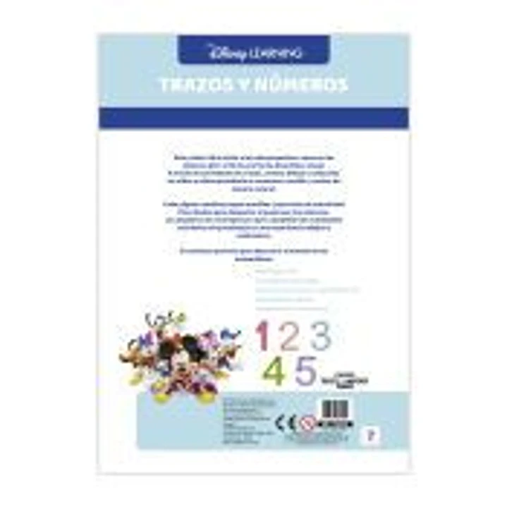 DISNEY - TRAZOS Y NUMEROS - MINNIE - 3-5 AÑOS 1