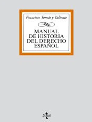 Manual de Historia del Derecho español