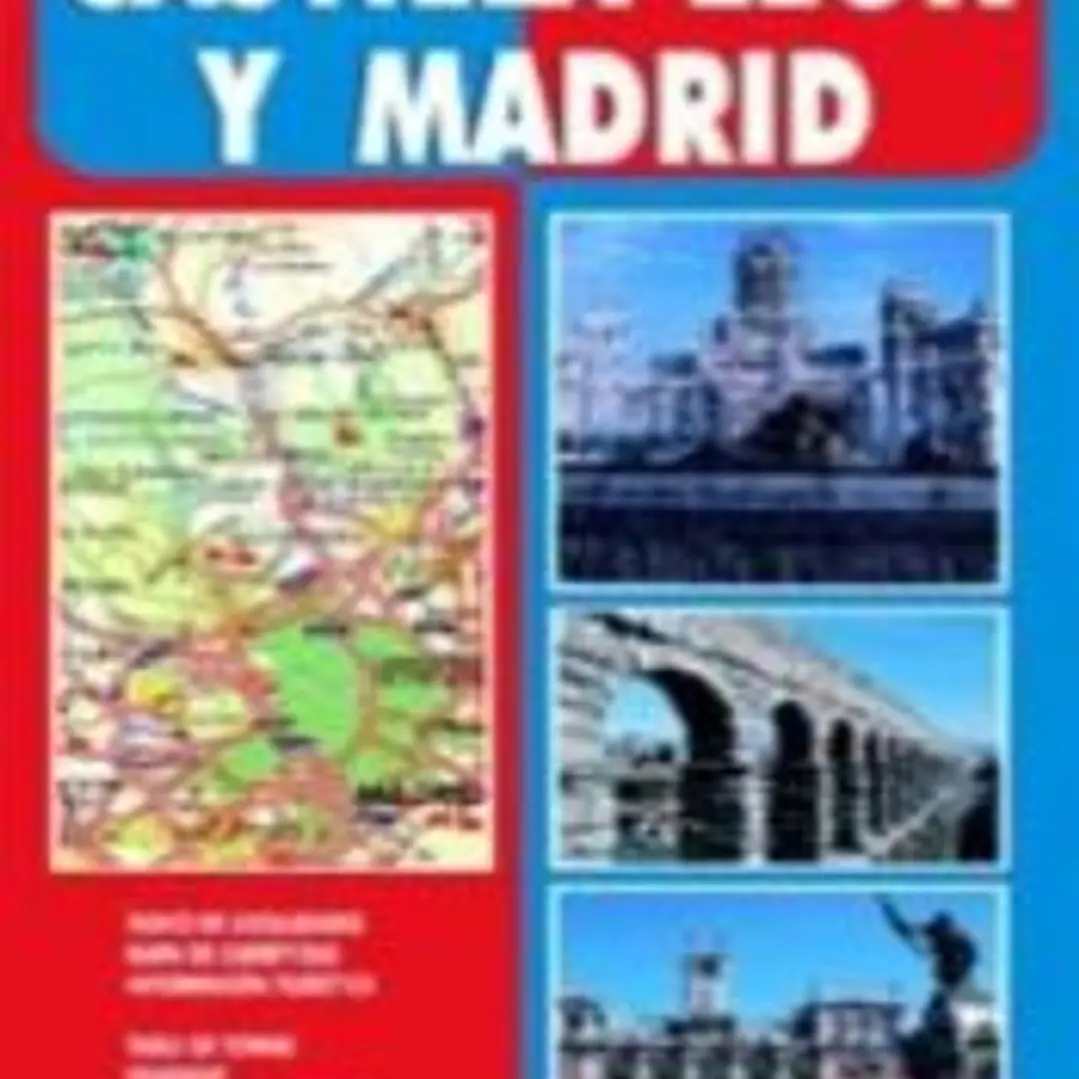 MAPA DE MADRID CASTILLA Y LEON 1