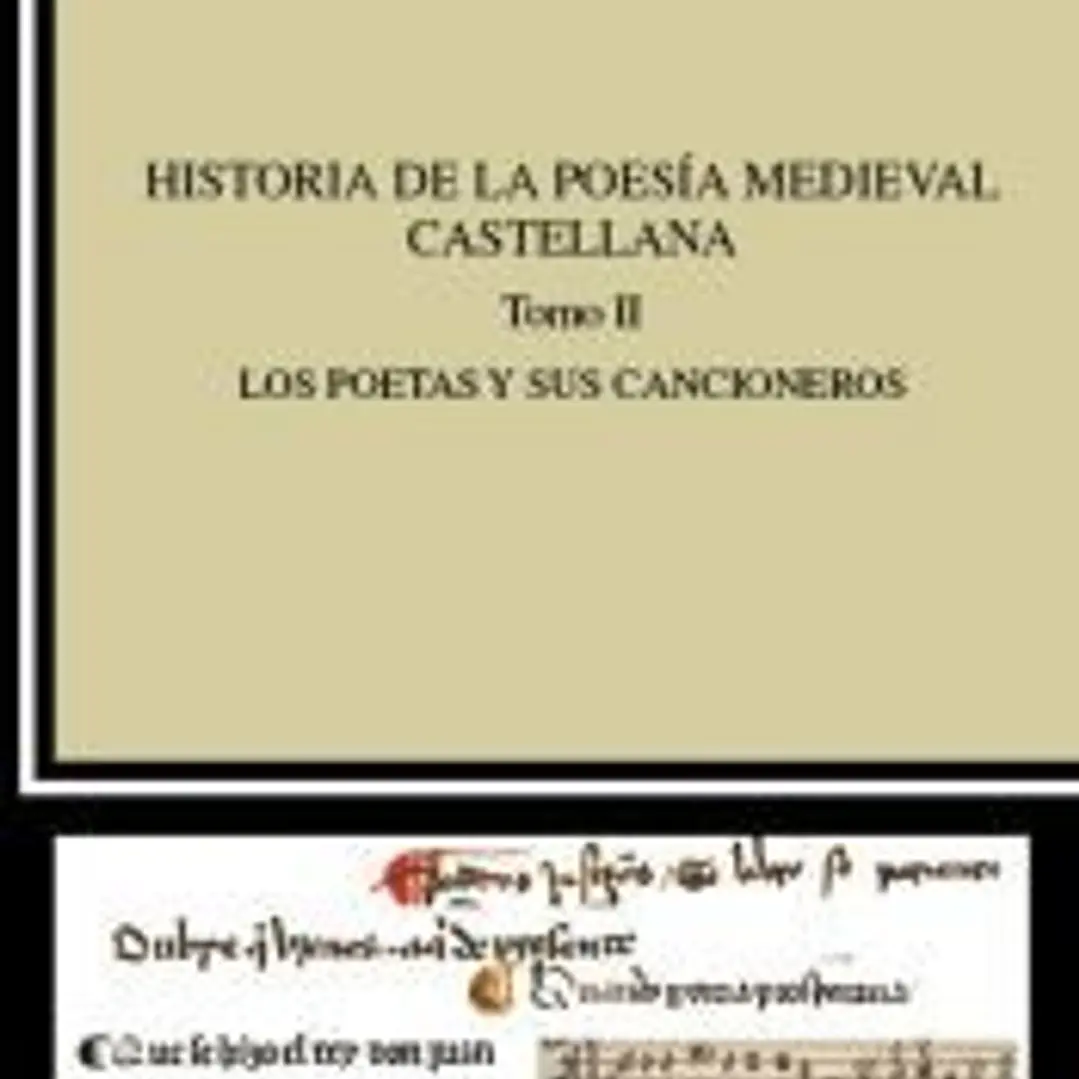 Historia de la poesía medieval castellana II 1