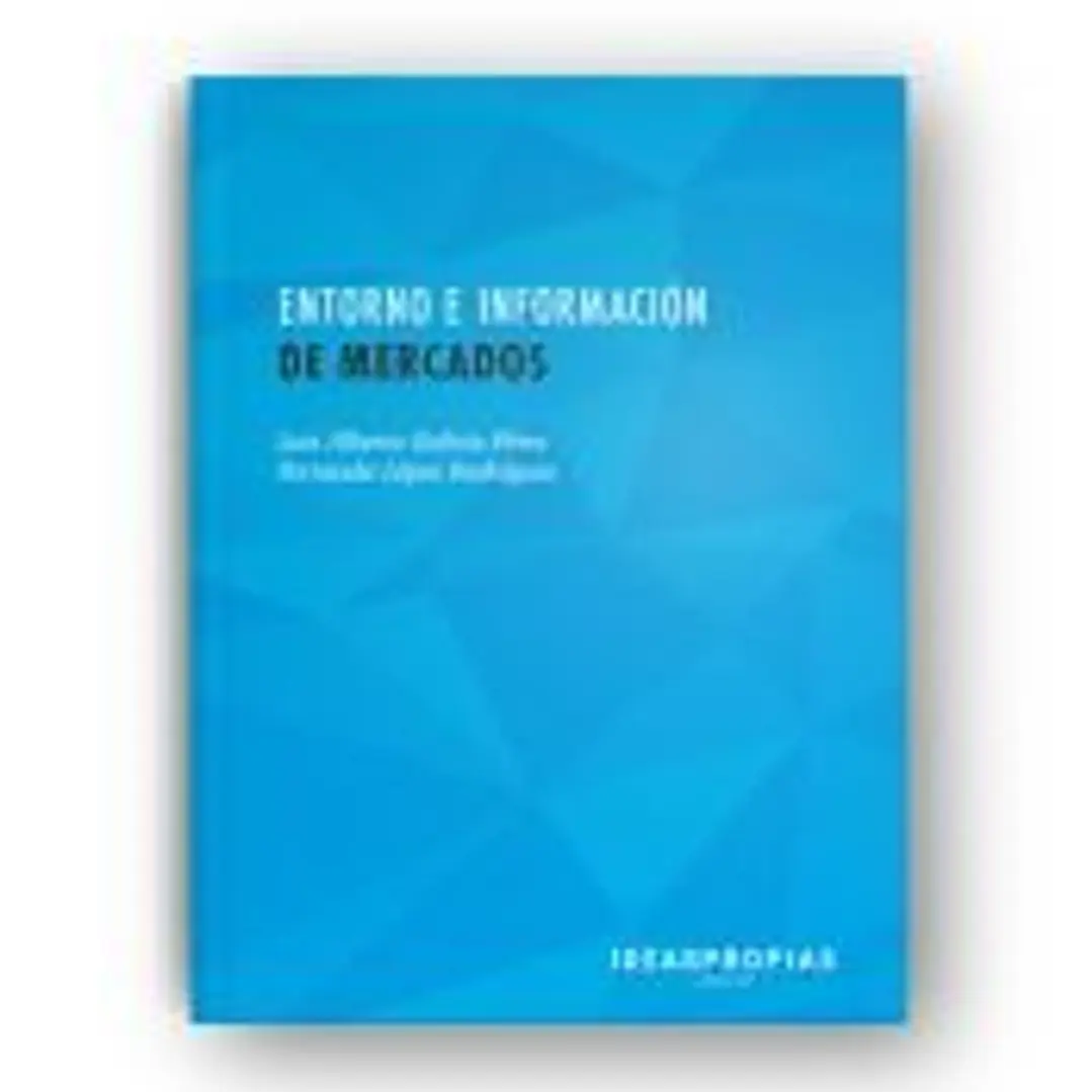 Entorno e información de mercados : aproximación a la investigación comercial. Certificados de profesionalidad. Marketing y compraventa internacional 1
