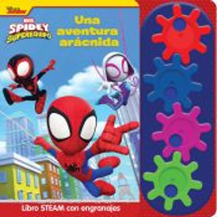 UNA AVENTURA ARACNIDA. LIBRO STEAM CON ENGRANAJES SPIDEY 1