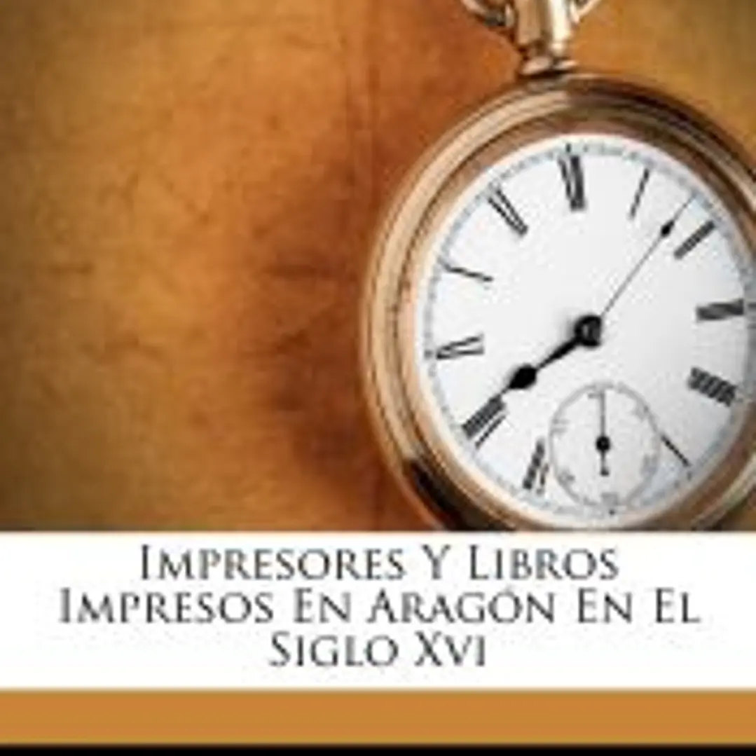 Impresores y libros impresos en Aragón en el siglo XVI 1
