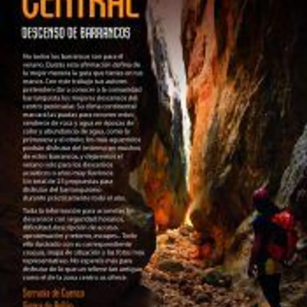 Descenso de barrancos. Sistema Central 1