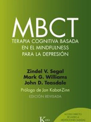 MBCT Terapia cognitiva basada en el mindfulness para la depresión