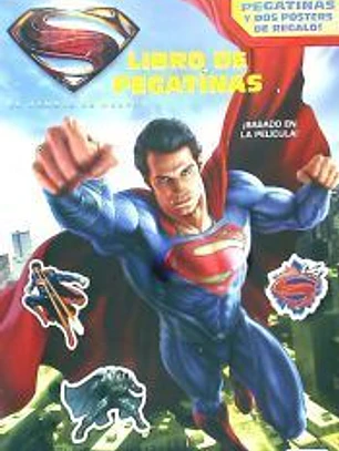 El hombre de acero. Libro de Pegatinas