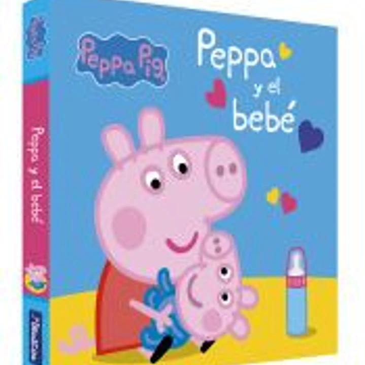 Peppa Pig. Libro de cartón - Peppa Pig y el bebé 1