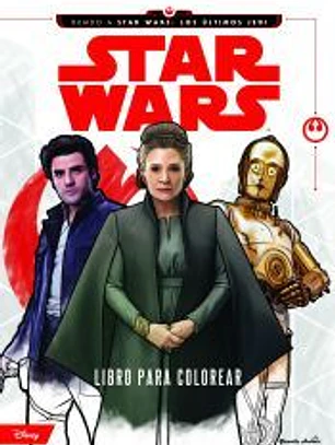 Star Wars. Rumbo a los últimos Jedi. Libro para colorear