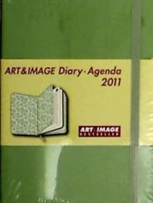 LIGHT GREEN FLOWERS GREEN 2011 A&I AGENDA 9 X 13