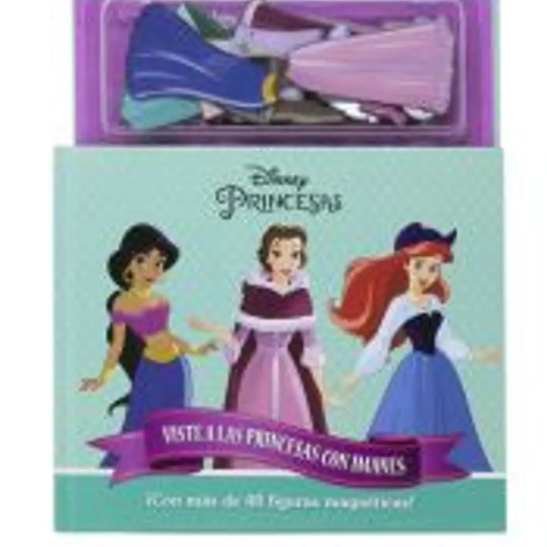 PRINCESAS. VISTE A LAS PRINCESAS CON IMANES 1