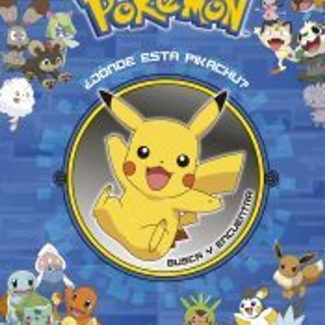 ¿Dónde está Pikachu? Busca y encuentra (Colección Pokémon) 1