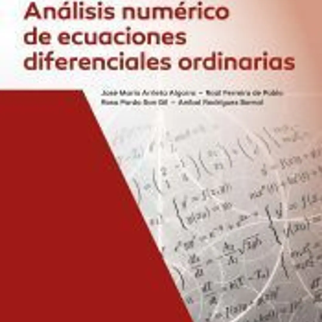 Análisis numérico de ecuaciones diferenciales ordinarias 1