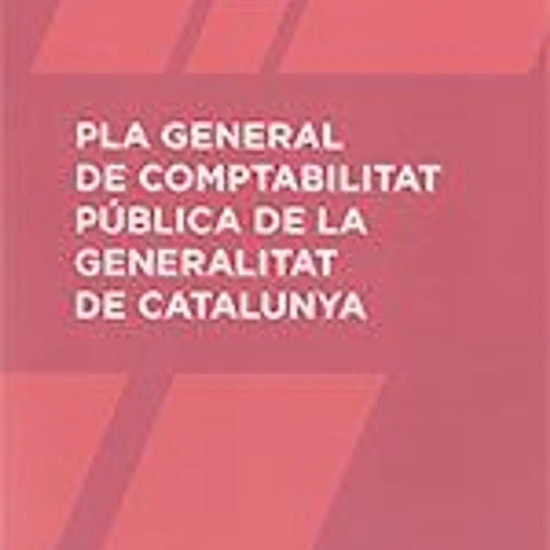 Pla general de comptabilitat pública de la Generalitat de Catalunya 1