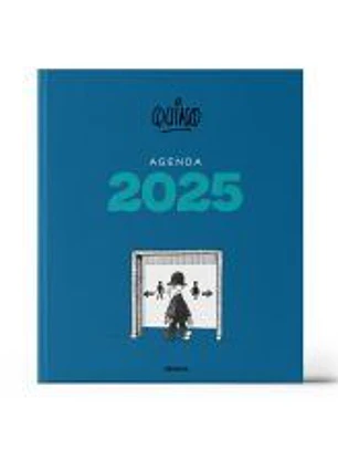 Quino 2025 Agenda Encuadernada Azul