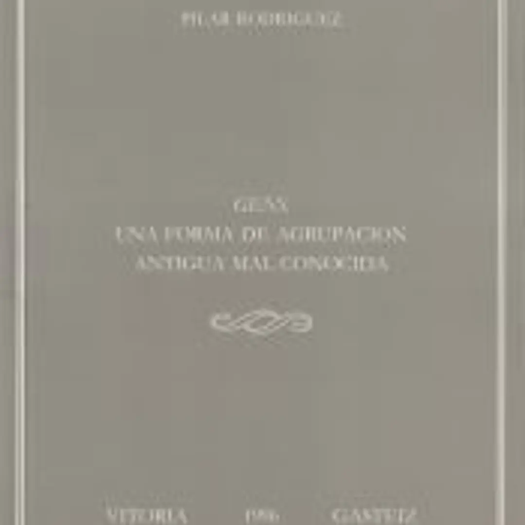 Gens. Una forma de agrupación antigua mal conocida 1