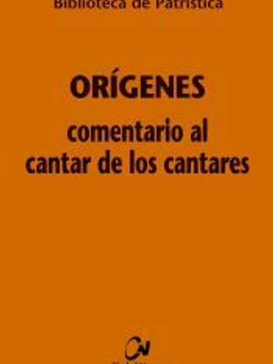 Comentario al Cantar de los Cantares