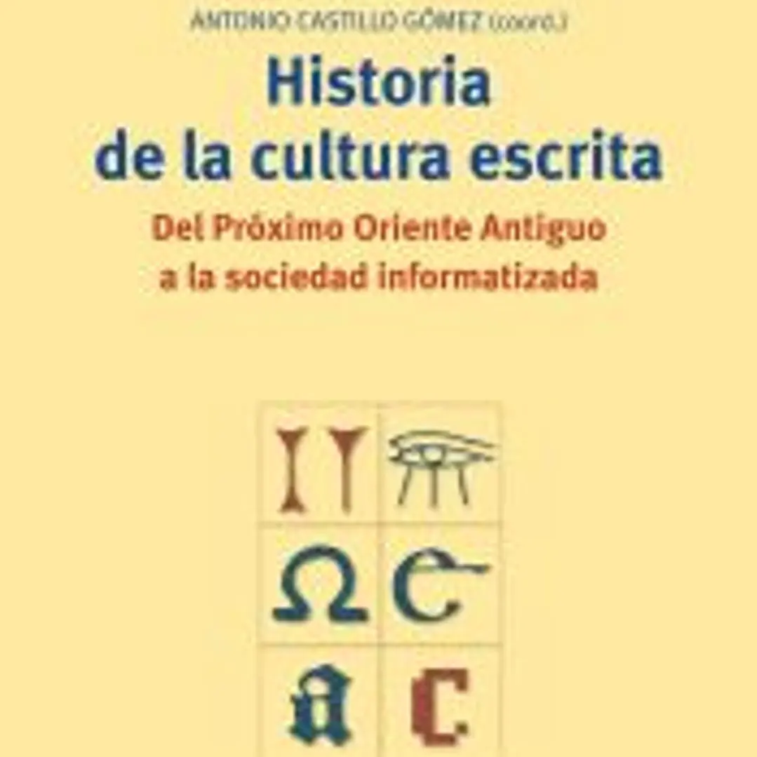 Historia de la cultura escrita 1