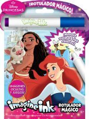 Princesas. Rotulador mágico 3: Libro de colorear y actividades con rotulador mágico
