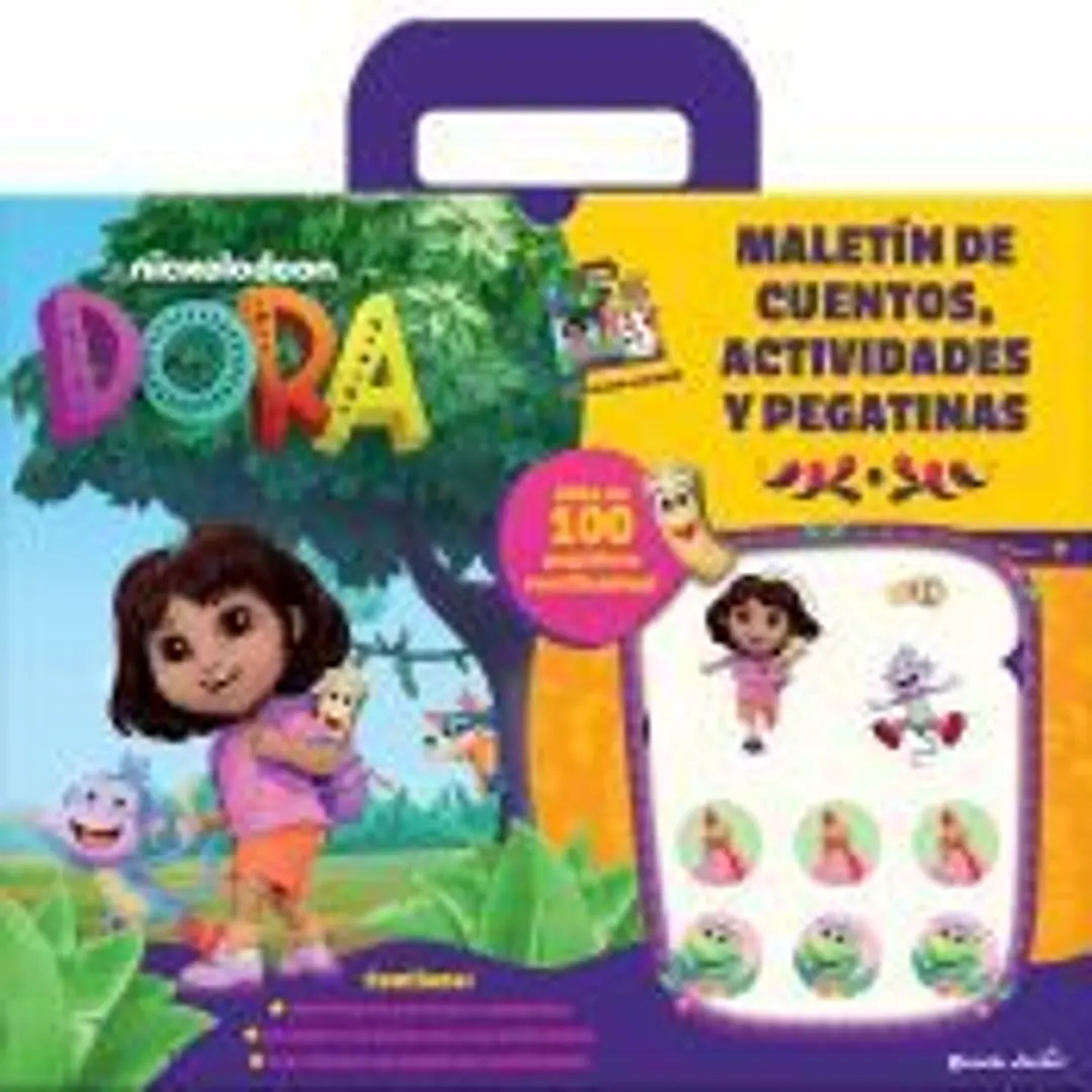 Dora. Maletín de cuentos, actividades y pegatinas 1