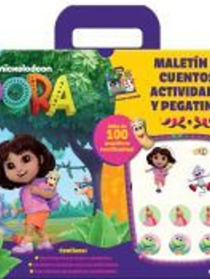Dora. Maletín de cuentos, actividades y pegatinas