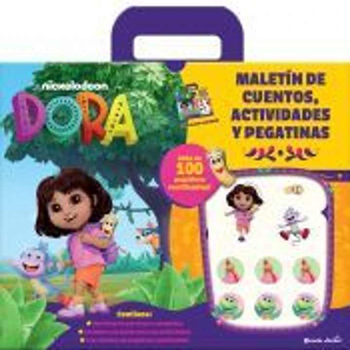 Dora. Maletín de cuentos, actividades y pegatinas 1