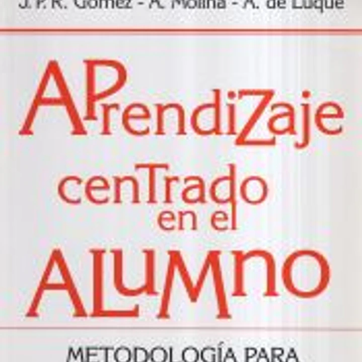 Aprendizaje centrado en el alumno 1