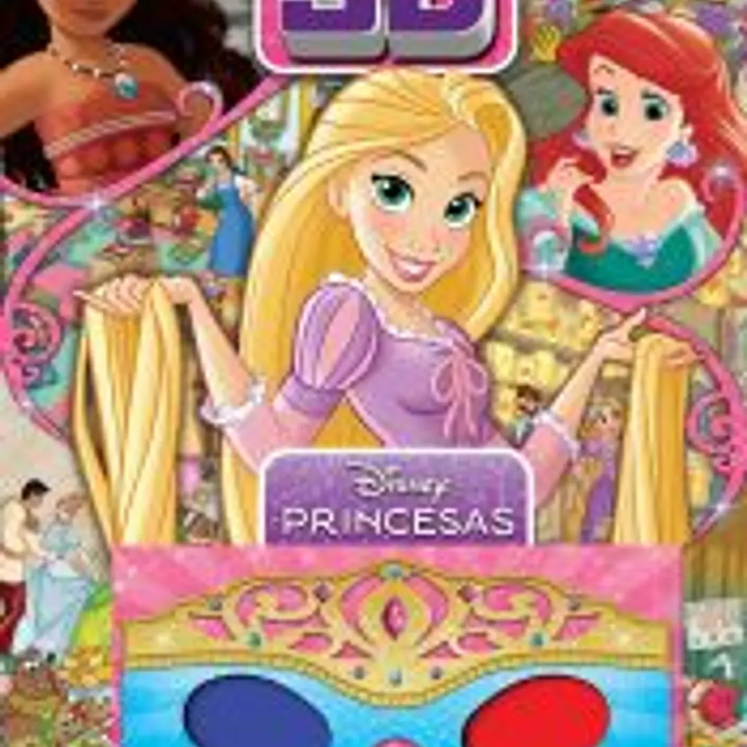 BUSCA Y ENCUENTRA 3D PRINCESAS DISNEY 1