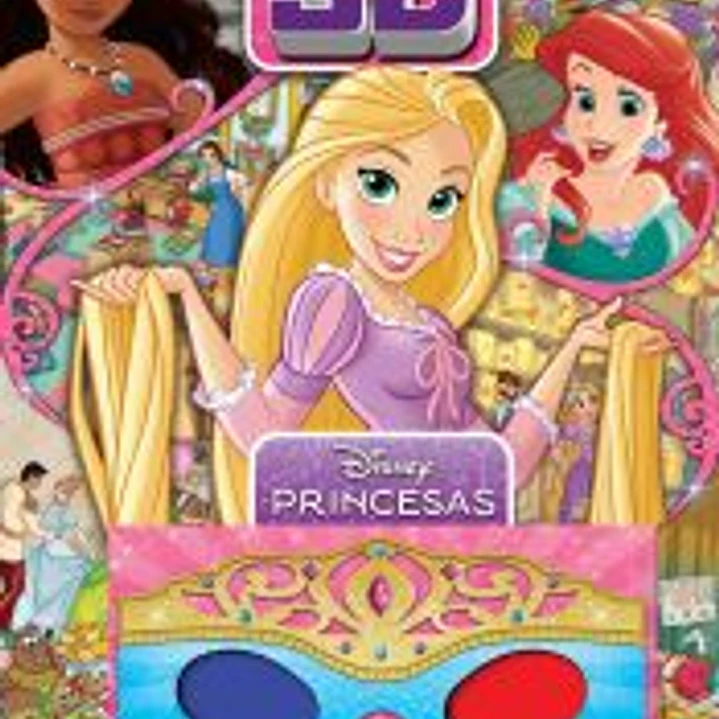 BUSCA Y ENCUENTRA 3D PRINCESAS DISNEY 1