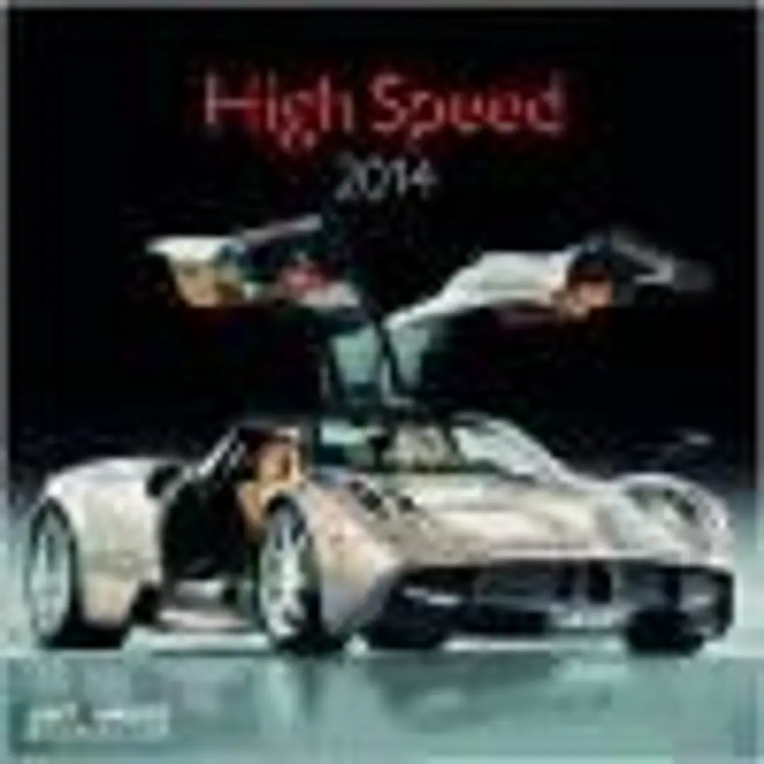 Calendario de pared 2014: High Speed 1