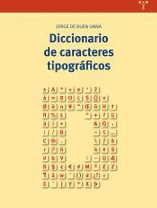 Diccionario de caracteres tipográficos