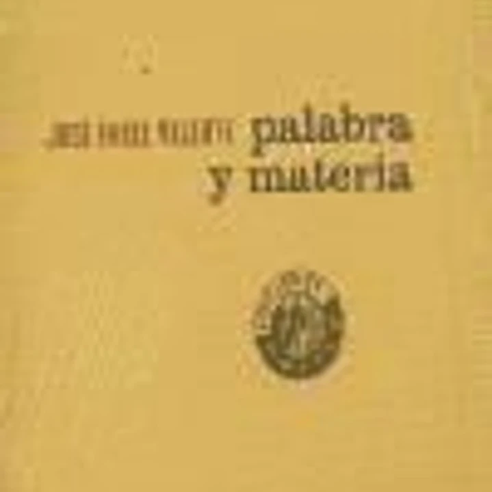 PALABRA Y MATERIA 1