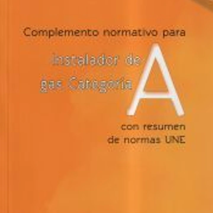 Instalador de gas Categoria A 1
