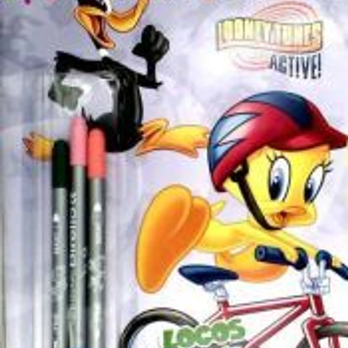 Looney Tunnes Active! ,Locos por el deporte. Pintamania rotuladores dobles 1