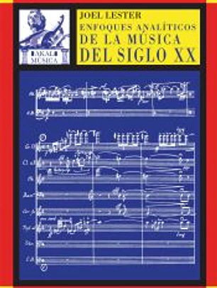 Enfoques analíticos de la música del siglo XX